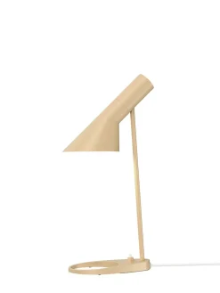Louis Poulsen AJ Mini Table Lamp, grey/brass af Arne Jacobsen Outlet