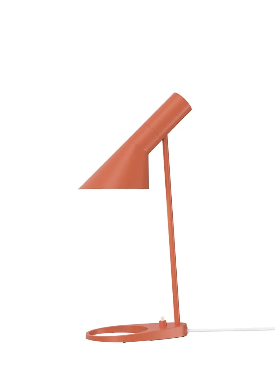 Louis Poulsen AJ Mini Table Lamp, grey/brass af Arne Jacobsen Outlet