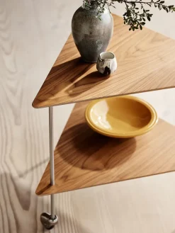 Fritz Hansen AJ Trolley, valnød af Arne Jacobsen Best
