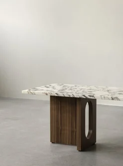 Audo Copenhagen Androgyne Lounge Table, Kunis Breccia / Wood fra Discount