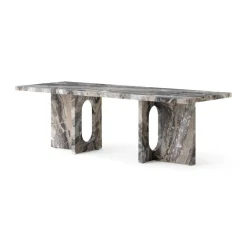 Audo Copenhagen Androgyne Lounge Table, stone/marble fra Sale