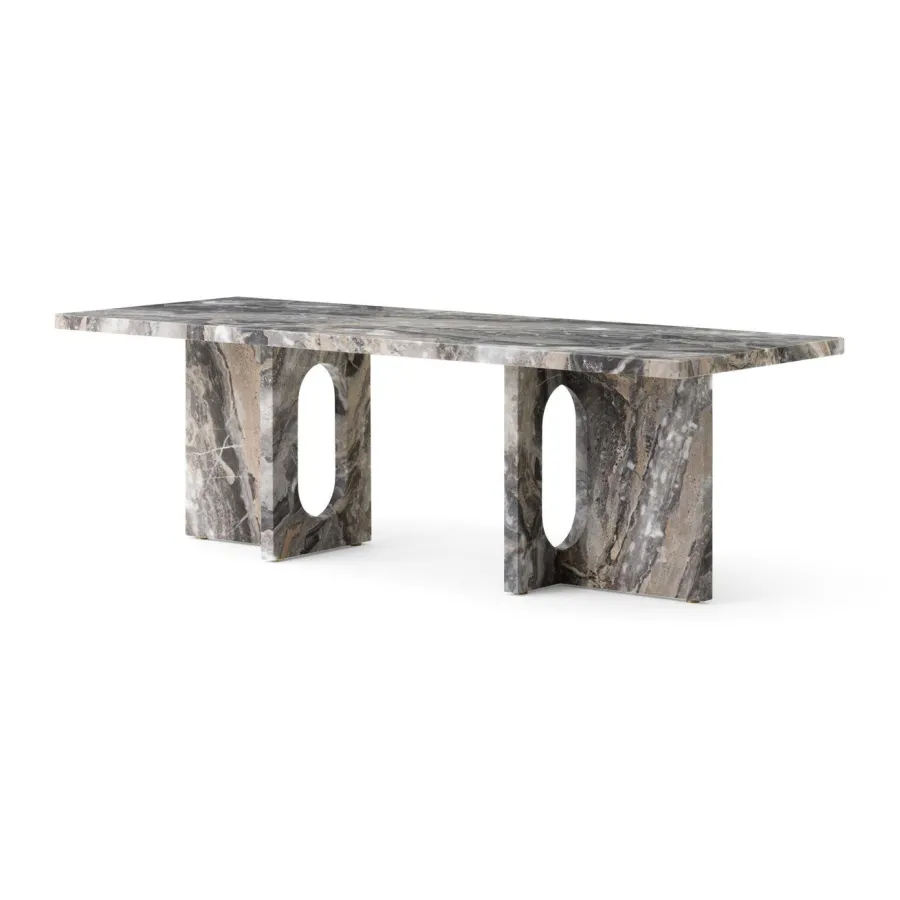Audo Copenhagen Androgyne Lounge Table, stone/marble fra Sale