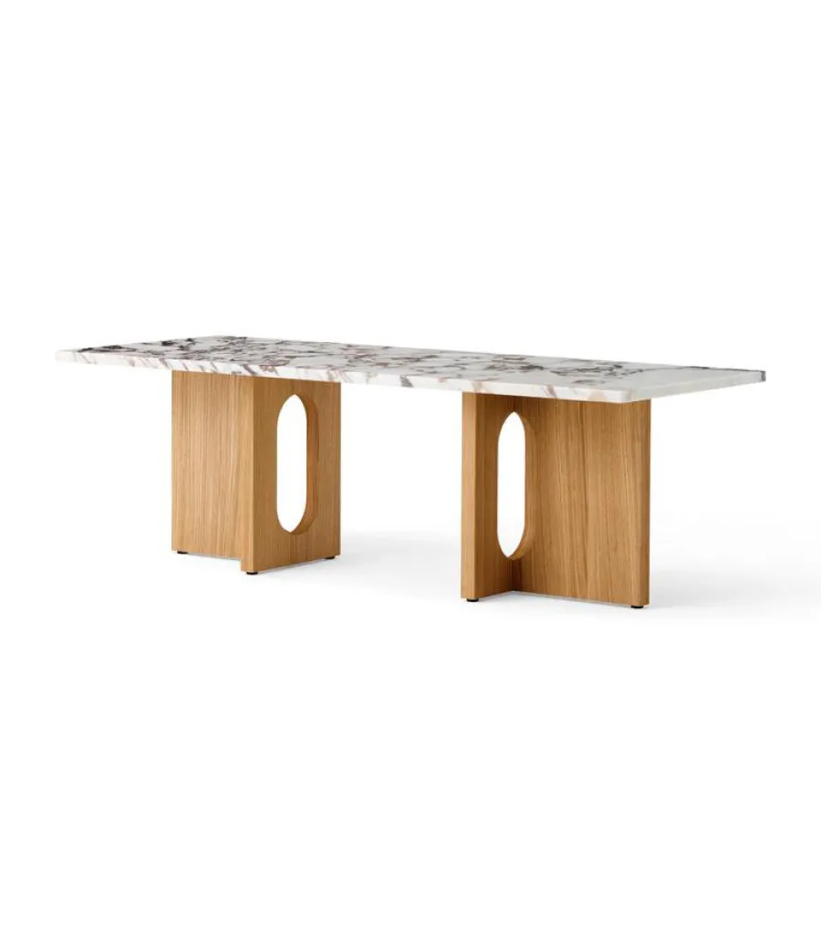 Audo Copenhagen Androgyne Lounge Table, stone/marble fra Sale