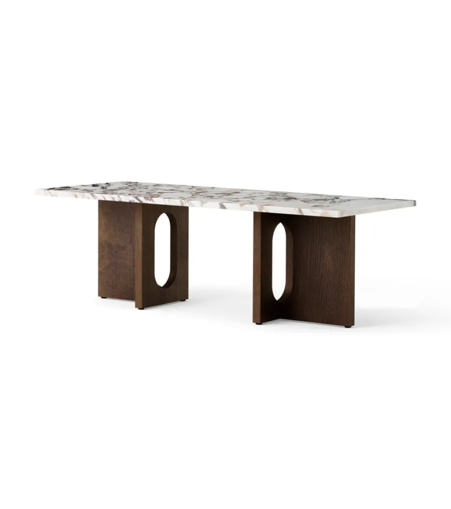 Audo Copenhagen Androgyne Lounge Table, stone/marble fra Sale