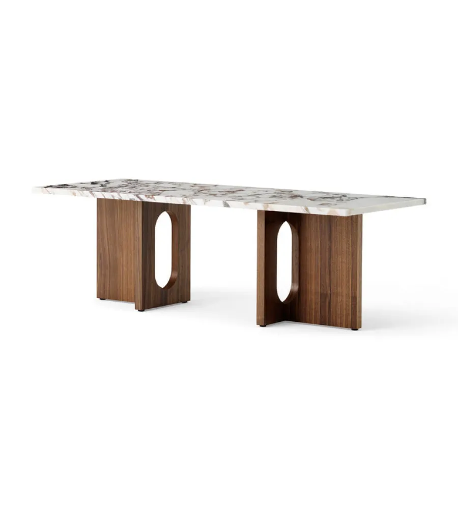 Audo Copenhagen Androgyne Lounge Table, stone/marble fra Sale