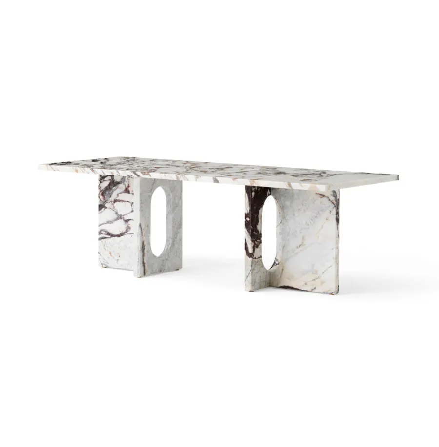 Audo Copenhagen Androgyne Lounge Table, stone/marble fra Sale