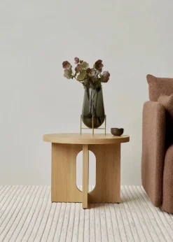 Audo Copenhagen Androgyne Side Table, Ø50 cm fra