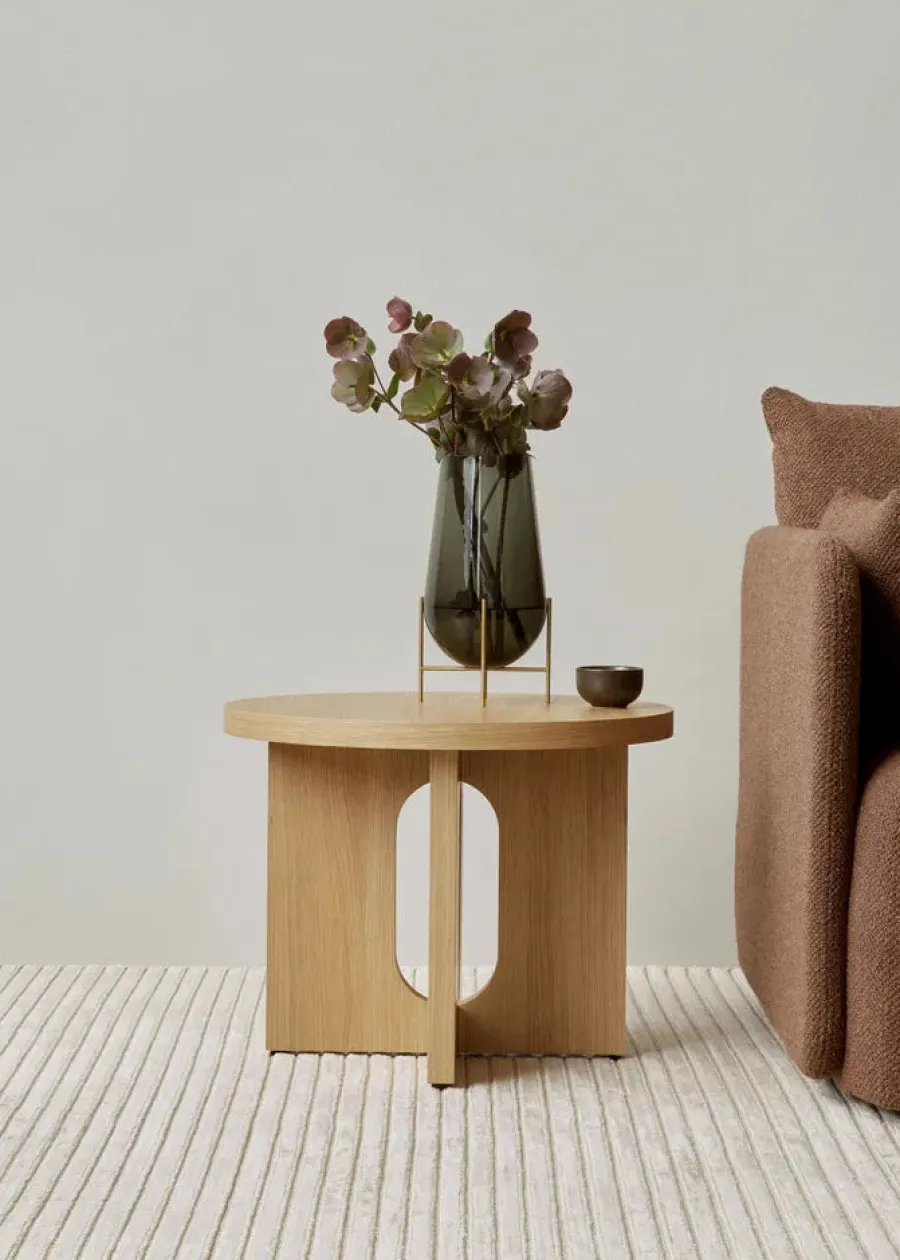 Audo Copenhagen Androgyne Side Table, Ø50 cm fra