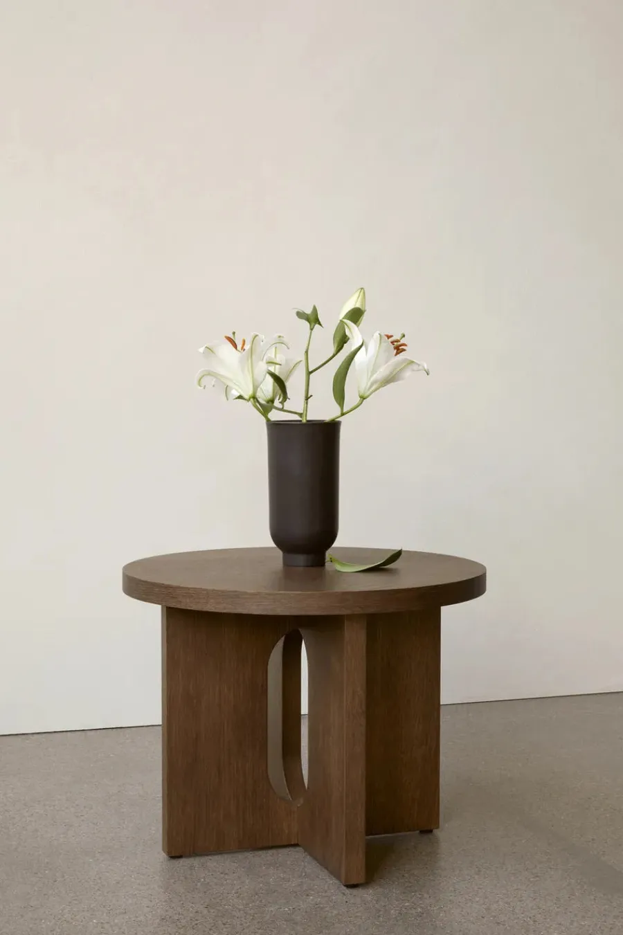 Audo Copenhagen Androgyne Side Table, Ø50 cm fra