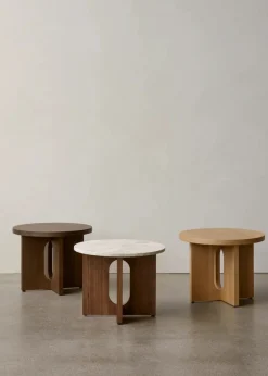 Audo Copenhagen Androgyne Side Table, Ø50 cm fra