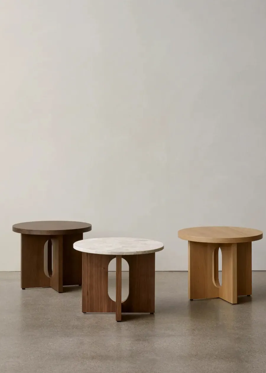 Audo Copenhagen Androgyne Side Table, Ø50 cm fra