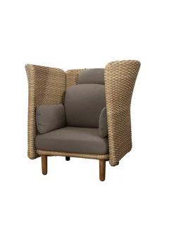 Cane-line Arch Loungestol, høj arm/ryg fra Sale