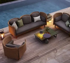 Cane-line Arch Loungestol, lav arm/ryg fra Sale