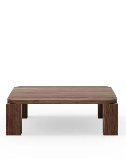 New Works Atlas Sofabord 820x820, Smoked Oak fra Outlet