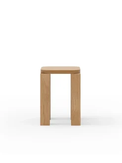 New Works Atlas Stool, Natural Oak fra