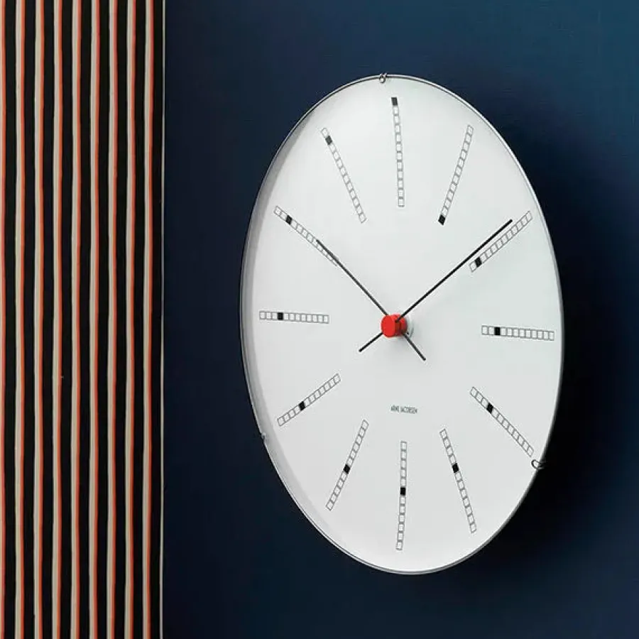 Arne Jacobsen Clocks Bankers club vægur af Arne Jacobsen (Ø: 16)