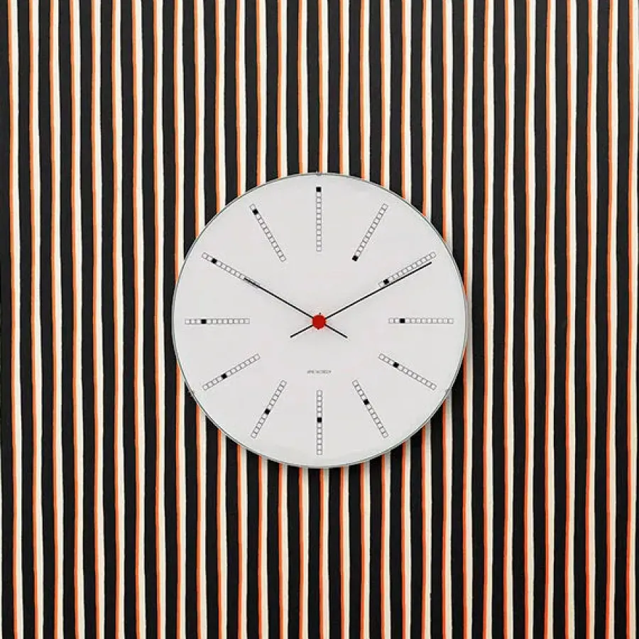 Arne Jacobsen Clocks Bankers club vægur af Arne Jacobsen (Ø: 16)