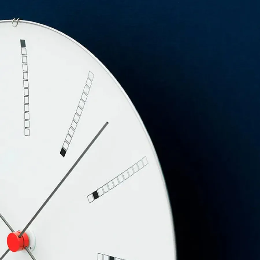 Arne Jacobsen Clocks Bankers club vægur af Arne Jacobsen (Ø: 16)