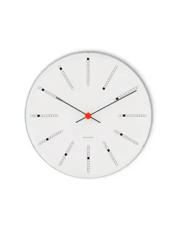 Arne Jacobsen Clocks Bankers club vægur af Arne Jacobsen (Ø: 48) Discount