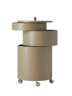 Verpan Barboy Sidebord, mushroom af Verner Panton Best