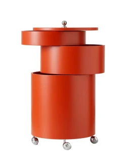 Verpan Barboy Sidebord, orange af Verner Panton Online