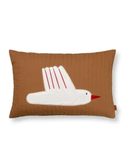 Ferm Living Bird quiltet pude fra Sale
