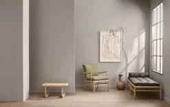 Carl Hansen & Søn BM0488L Table Bench af Børge Mogensen Best
