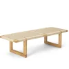 Carl Hansen & Søn BM0489L Table Bench, papirflet af Børge Mogensen Outlet