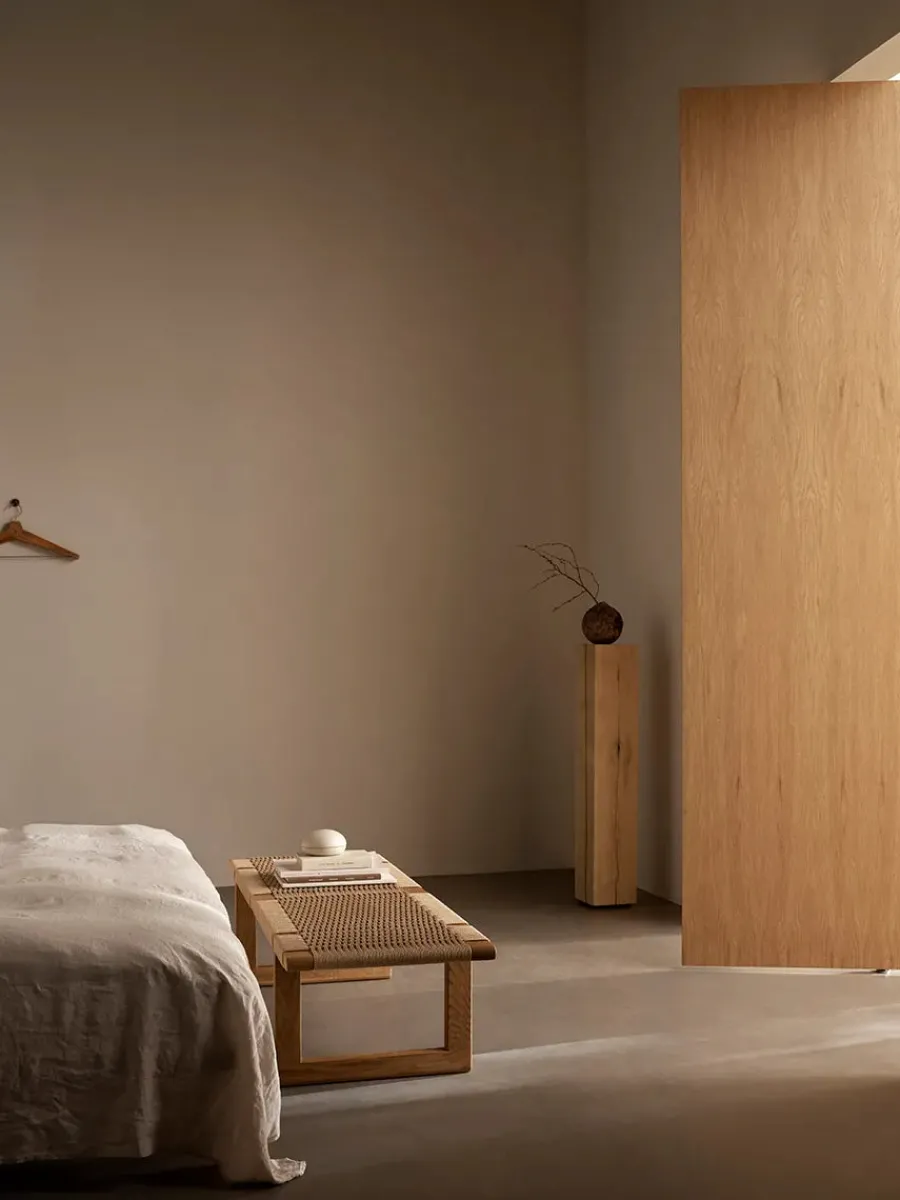 Carl Hansen & Søn BM0489L Table Bench, papirflet af Børge Mogensen Outlet