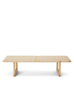 Carl Hansen & Søn BM0489L Table Bench, papirflet af Børge Mogensen Outlet