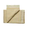Silkeborg Uldspinderi Bogø Plaid, sunflower yellow fra Outlet