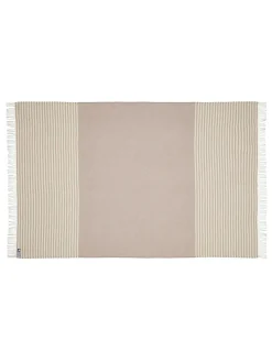 Silkeborg Uldspinderi Bogø Plaid, sunflower yellow fra Outlet