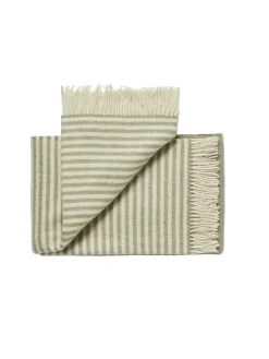 Silkeborg Uldspinderi Bogø Plaid, sunflower yellow fra Outlet