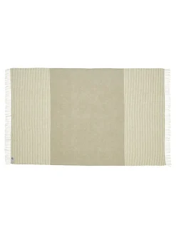 Silkeborg Uldspinderi Bogø Plaid, sunflower yellow fra Outlet