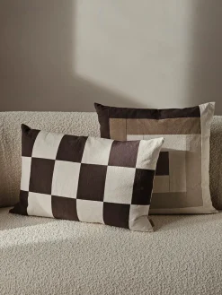 Ferm Living Border Patchwork Cushion fra Clearance
