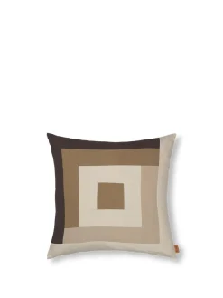 Ferm Living Border Patchwork Cushion fra Clearance