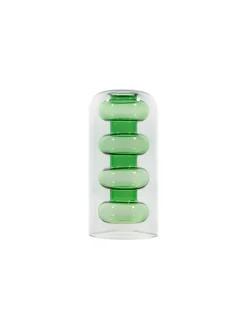 Tom Dixon Bump Vase Tall Green fra Sale
