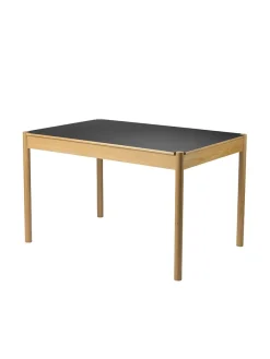 FDB Møbler C44 Spisebord 80 x 120 cm, nero fra Clearance