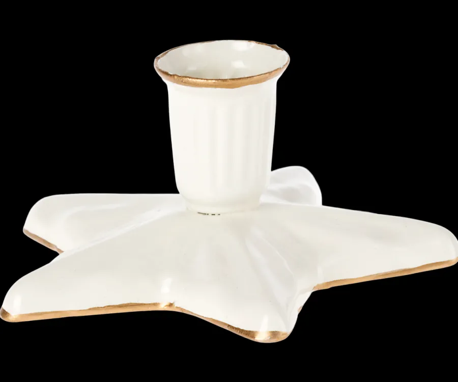 Maileg Candle holder - Off white fra Best
