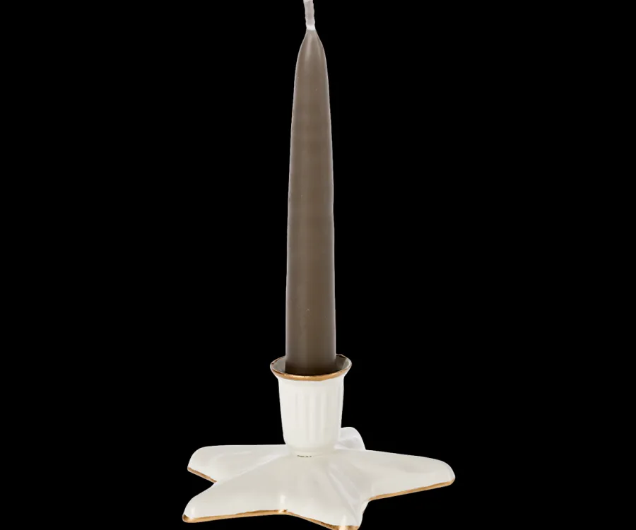 Maileg Candle holder - Off white fra Best