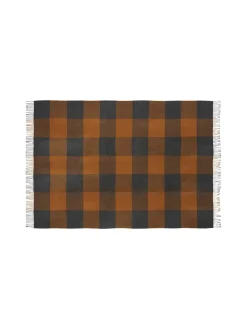 Silkeborg Uldspinderi Caracas Plaid, caramel fra Online