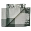 Silkeborg Uldspinderi Caracas Plaid, pine fra Online