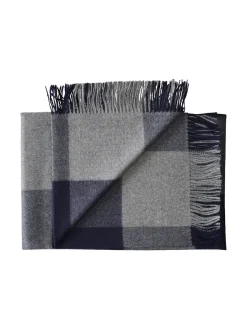 Silkeborg Uldspinderi Caracas Plaid, pine fra Online