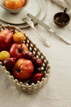Ferm Living Ceramic Basket, oval fra Online
