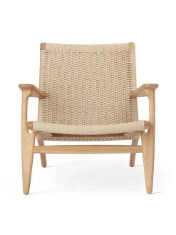Carl Hansen & Søn CH25 Loungestol, eg olie af Hans J. Wegner Online