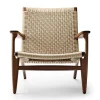 Carl Hansen & Søn CH25 Loungestol, valnød olie af Hans J. Wegner Hot