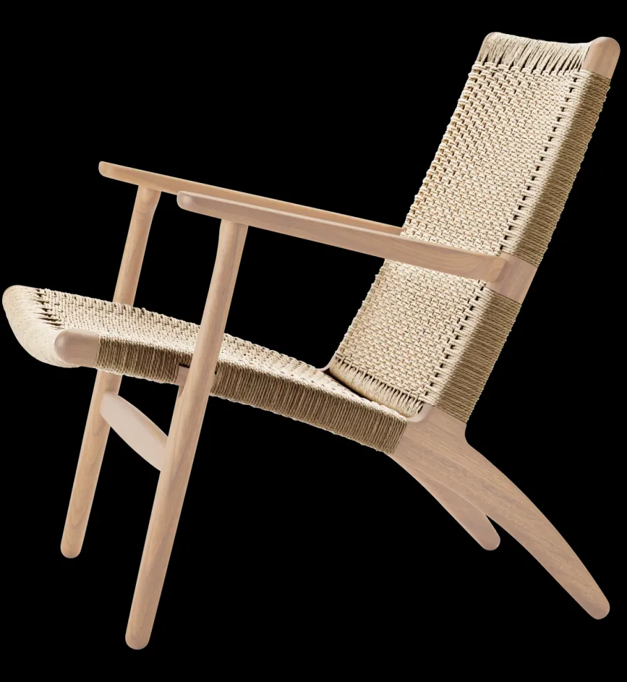 Carl Hansen & Søn CH25 Loungestol, valnød olie af Hans J. Wegner Hot