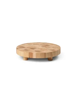 Ferm Living Chess Cutting Board Round fra Best