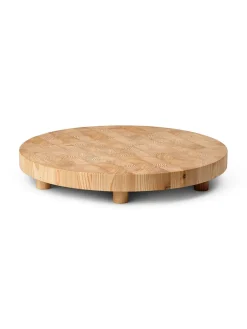 Ferm Living Chess Cutting Board Round fra Best