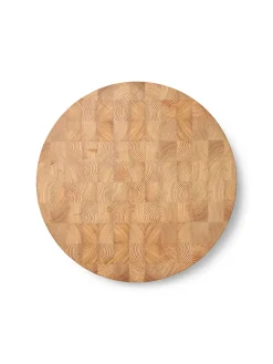 Ferm Living Chess Cutting Board Round fra Best